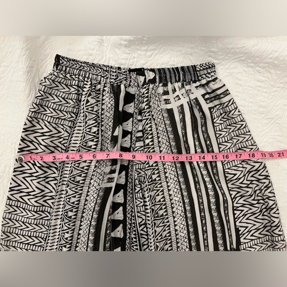 Masaba Tribal Print Crop Top with Dhoti Skirt - Picture 13 of 14